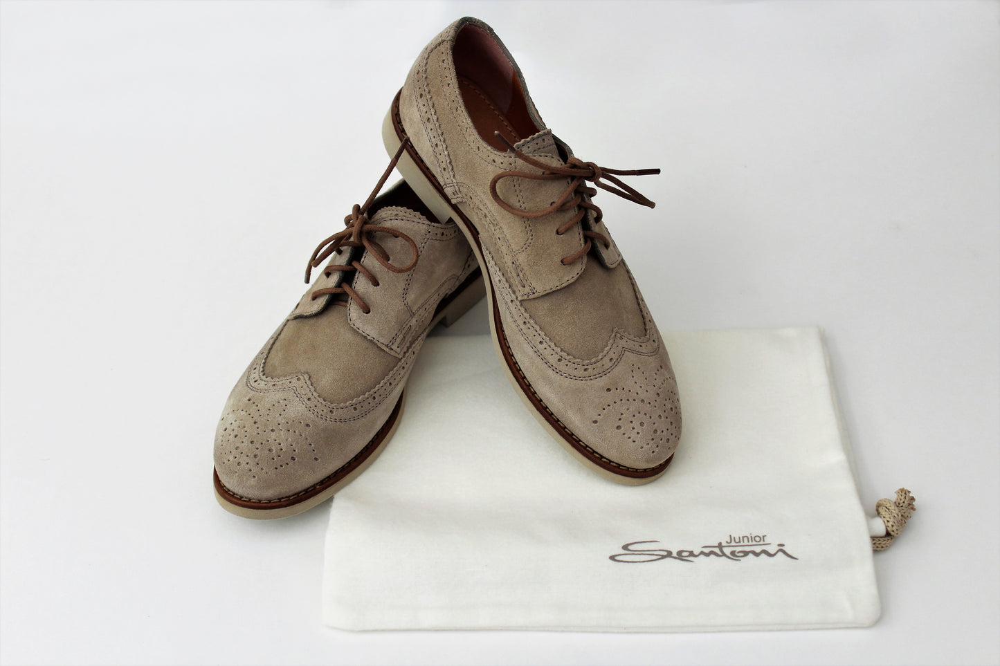 Santoni Boys' Devale Hemp Oxford