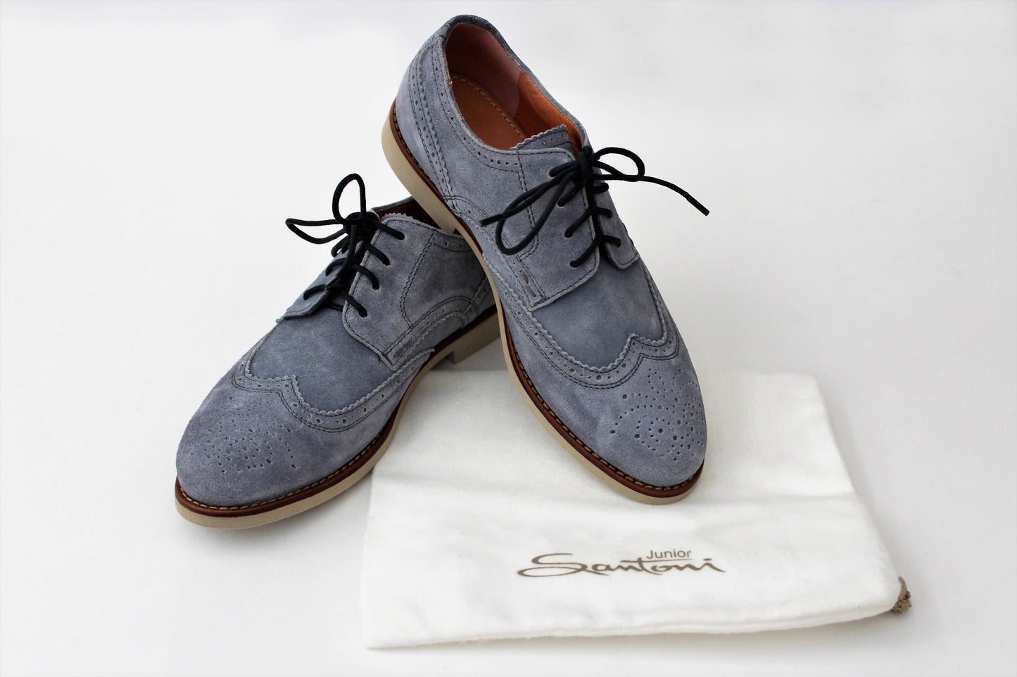 Santoni Boys' Devale Perla Oxford